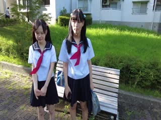 社区两人一起 妹妹拉拉 姊姊小鸟酱 在爸爸妈妈都不在家的夜晚… TANF-001