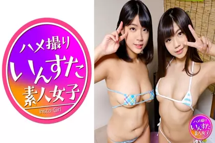 （ 超稀有动画 ）巨乳素人4P无套性爱拍摄！贪欲的女孩子们的湿透小穴被没戴套的小鸡鸡插入。清纯女子