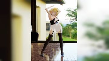 金丝包臀裙大兔兔布料EEVEE第十二期