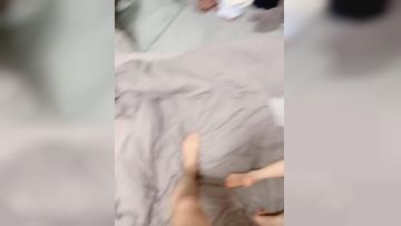 双马尾萝莉妹被后入 5。